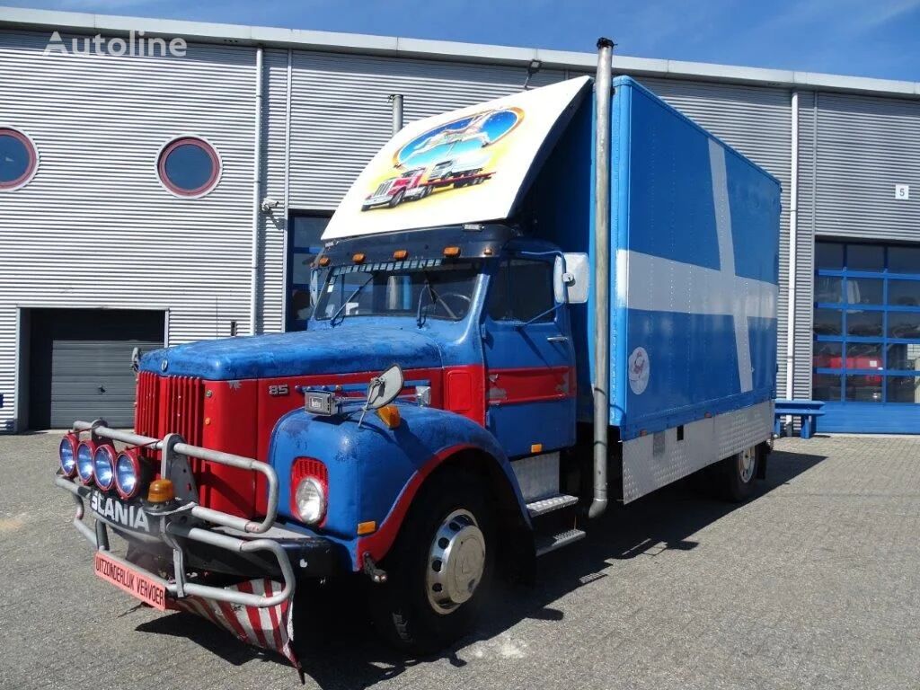 Scania L85.50 / 4X2 / FULL STEEL / EURO-0 / 1970 パネルバントラック