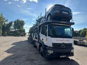 Mercedes-Benz 430 キャリアカー + 車両運搬トレーラ