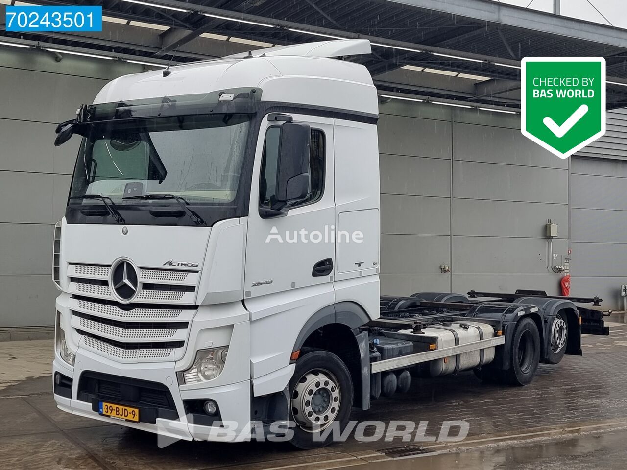 Mercedes-Benz Actros 2642 6X2 NL-Truck Liftachse Euro 6 コンテナシャーシ
