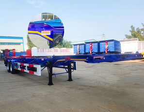 新しい2 Axle 40 ft Skeleton Trailer for Sale in Kenya コンテナシャーシセミトレーラ