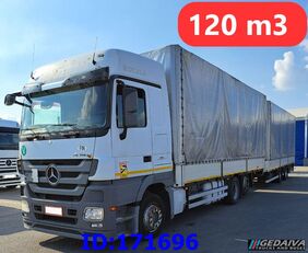 Mercedes-Benz Actros 2541 6x2 Euro5 カーテンサイダートラック + カーテンサイドトレーラ