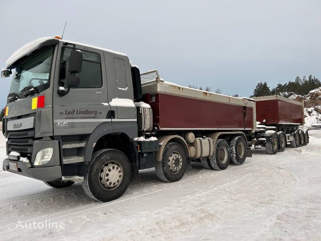 DAF CF 510 FAD  ダンプトラック + ダンプトレーラ