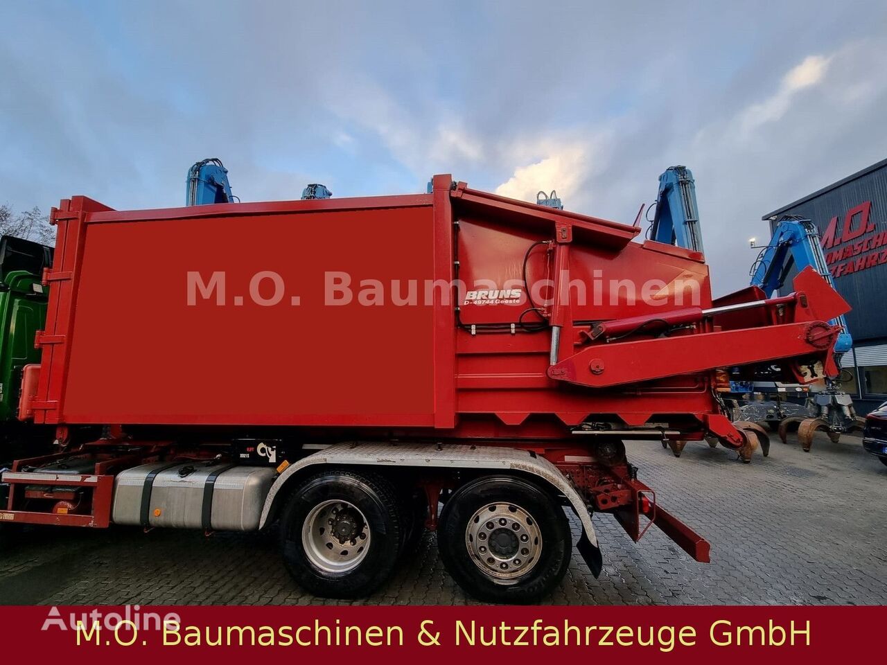 Bruns SP 1502 / Müllsammelaufbau ごみ回収車