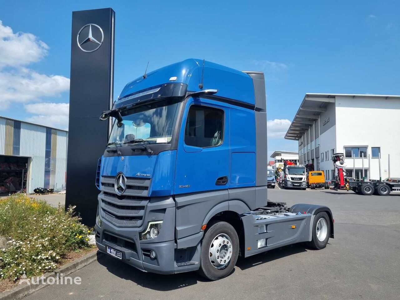 Mercedes-Benz Actros 1848 LS Retarder Standklima Giga SoloStar トラクタートラック