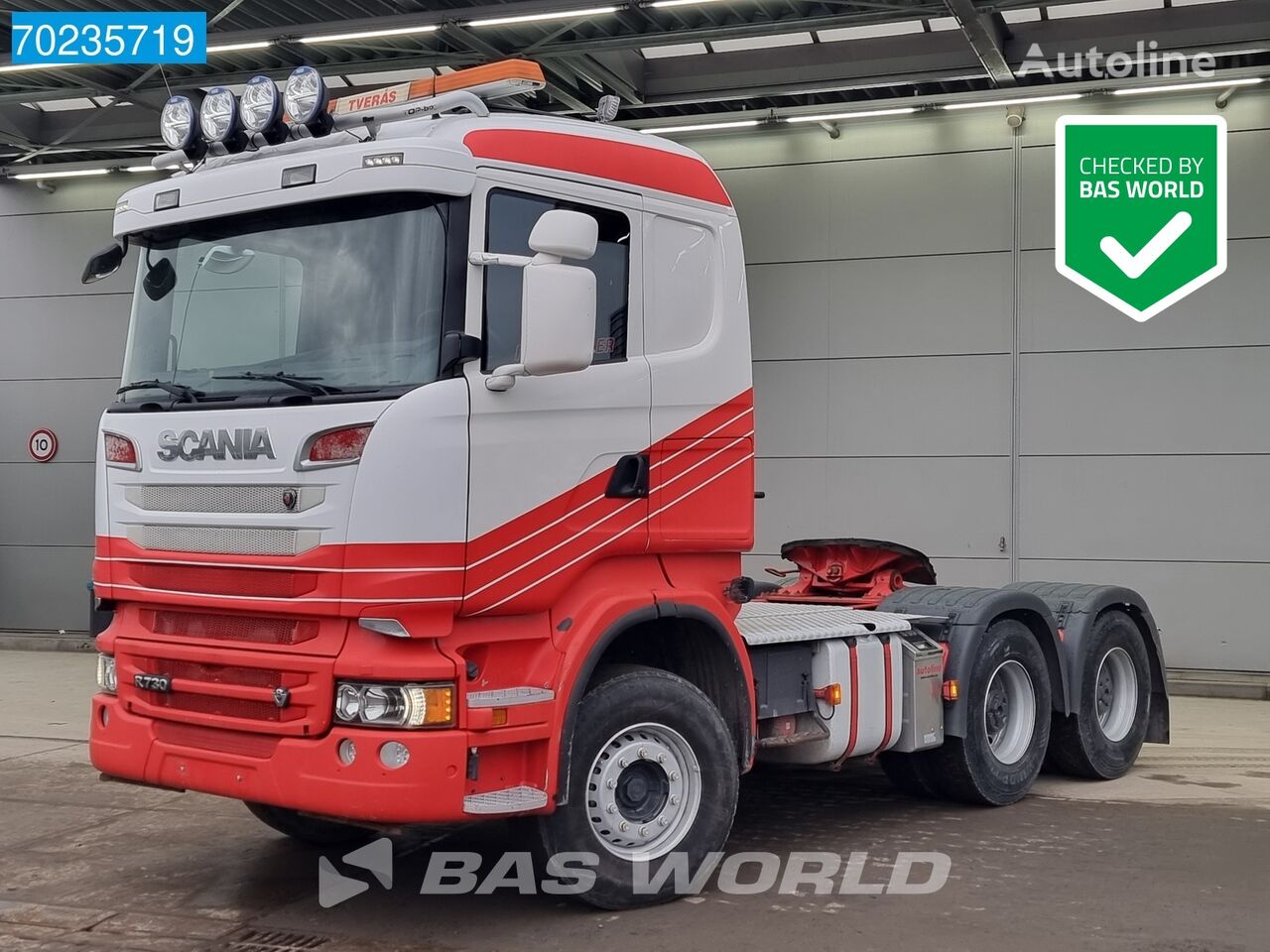 Scania R730 6X4 Retarder Big-Axle Xenon EEV トラクタートラック